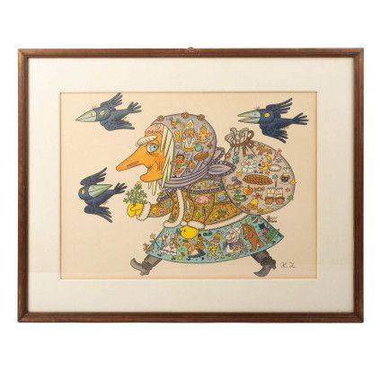 Winter Original Print