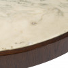 Marble-topped coffee table