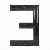 Enameled letter "E"