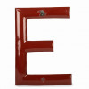 Smaltované písmeno "E"