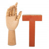 Wooden letter "T"
