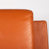 Leather armchair Moroso