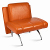 Leather armchair Moroso