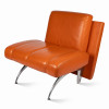 Leather armchair Moroso