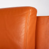 Leather armchair Moroso