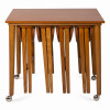 Table and Folding Stools