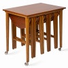 Table and Folding Stools