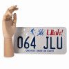 Utah License Plate