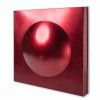 Prague Metro Aluminium Panel / Red
