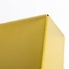 Prague Metro Aluminium Panel / Golden Yellow